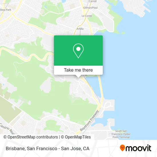 Brisbane map