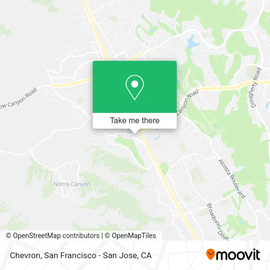 Mapa de Chevron