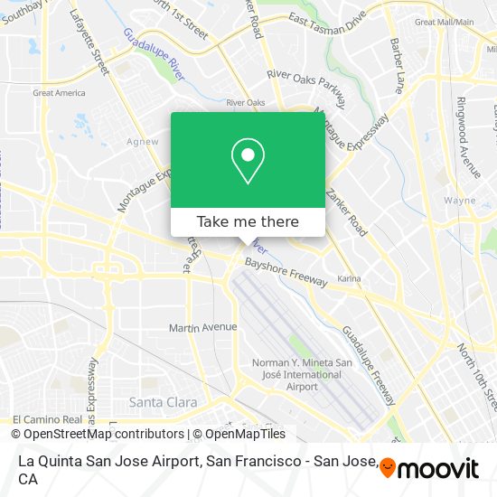 Mapa de La Quinta San Jose Airport