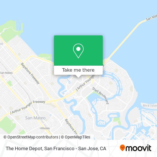 The Home Depot map