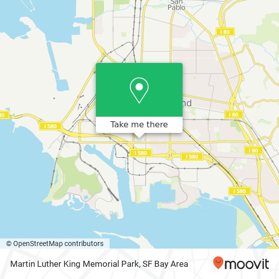 Martin Luther King Memorial Park map