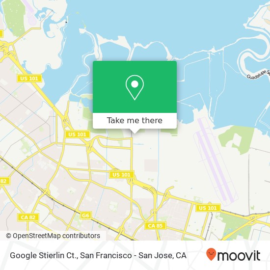 Google Stierlin Ct. map
