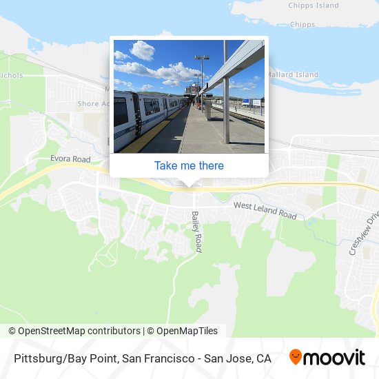 Pittsburg/Bay Point map
