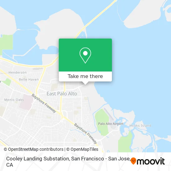 Cooley Landing Substation map
