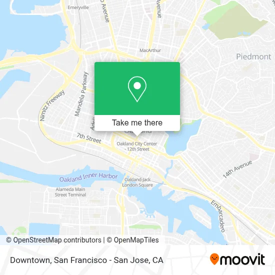 Downtown map