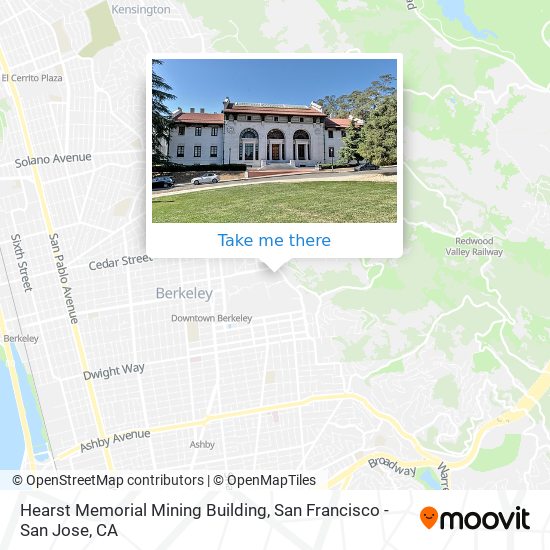 Mapa de Hearst Memorial Mining Building