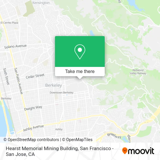Hearst Memorial Mining Building map
