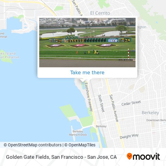 Golden Gate Fields map