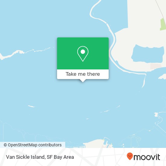 Van Sickle Island map