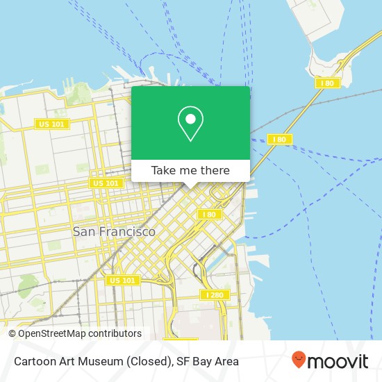 Cartoon Art Museum (Closed) map