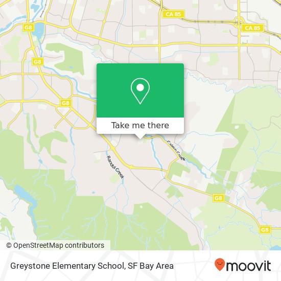 Mapa de Greystone Elementary School