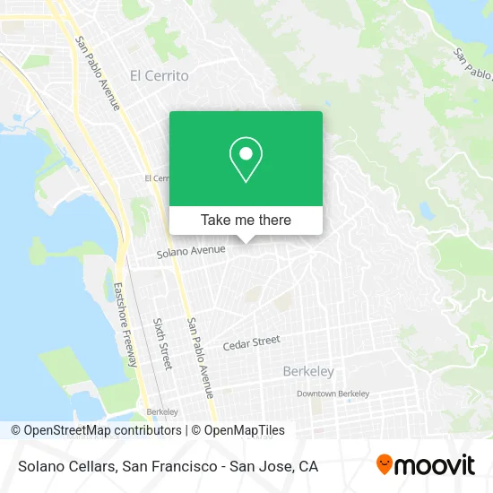 Mapa de Solano Cellars