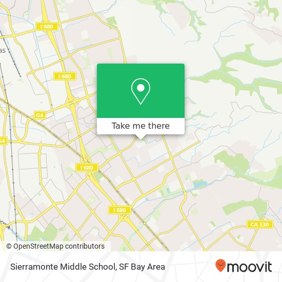 Sierramonte Middle School map