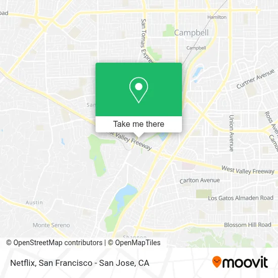 Netflix map