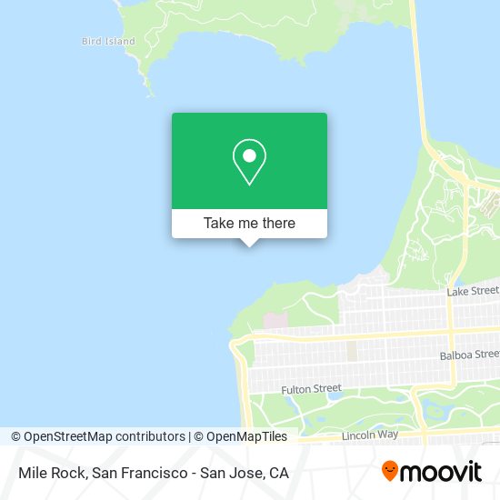 Mapa de Mile Rock
