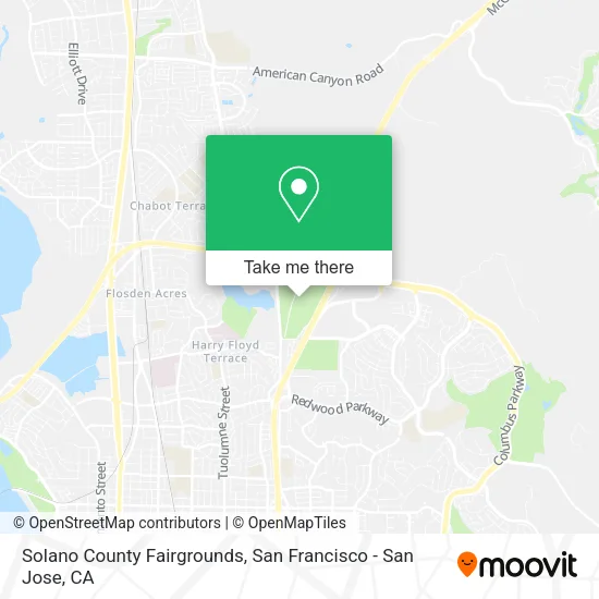 Mapa de Solano County Fairgrounds