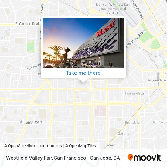 Westfield Valley Fair - mall in Santa Clara, California, USA 