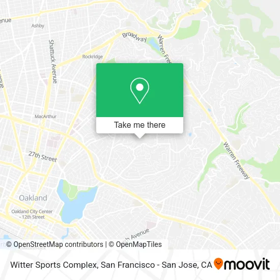 Witter Sports Complex map