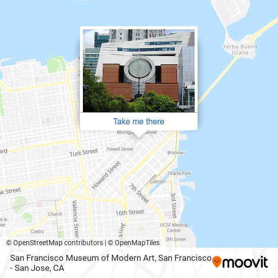 San Francisco Museum of Modern Art map
