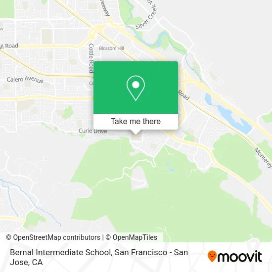 Bernal Intermediate School map