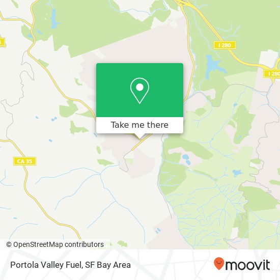 Portola Valley Fuel map