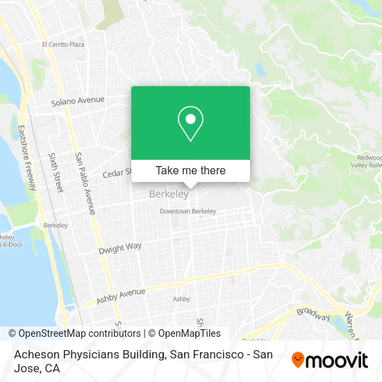 Acheson Physicians Building map