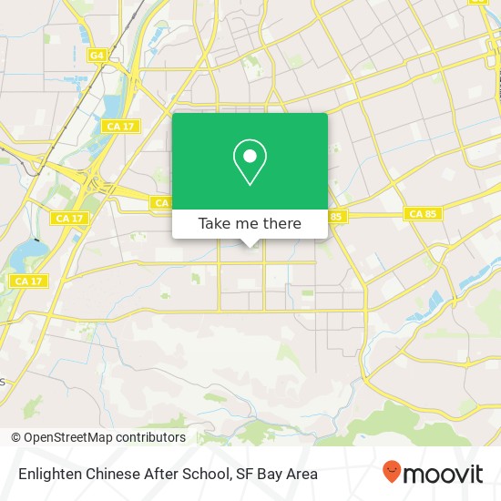 Enlighten Chinese After School map