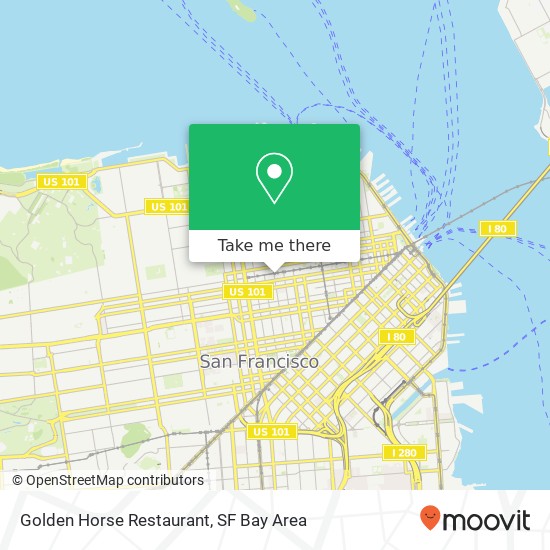 Golden Horse Restaurant map