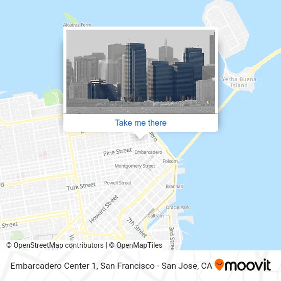 Embarcadero Center 1 map