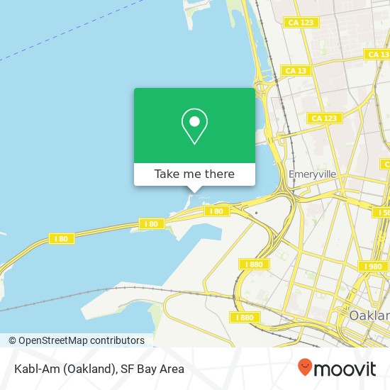 Kabl-Am (Oakland) map