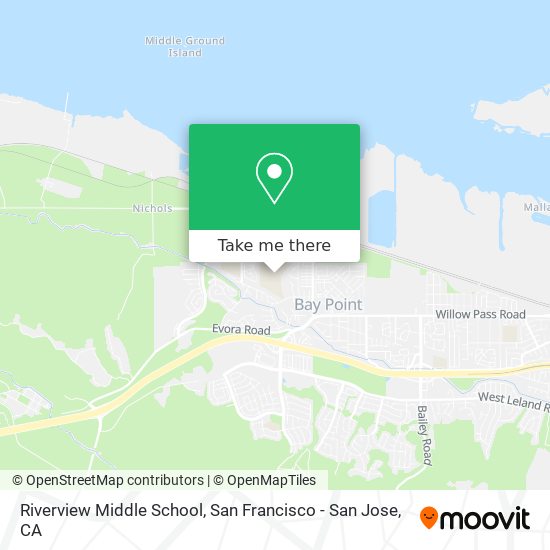 Mapa de Riverview Middle School