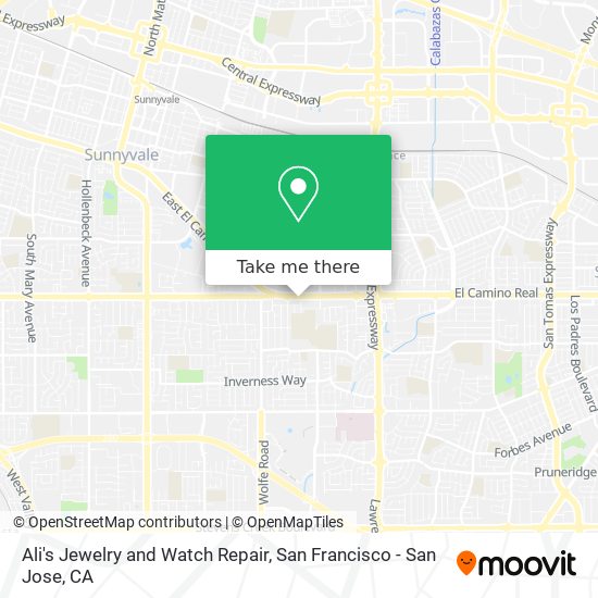 Ali's Jewelry and Watch Repair map