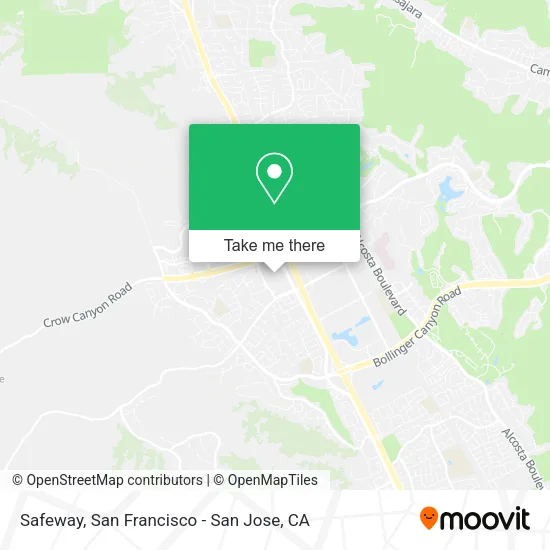 Mapa de Safeway