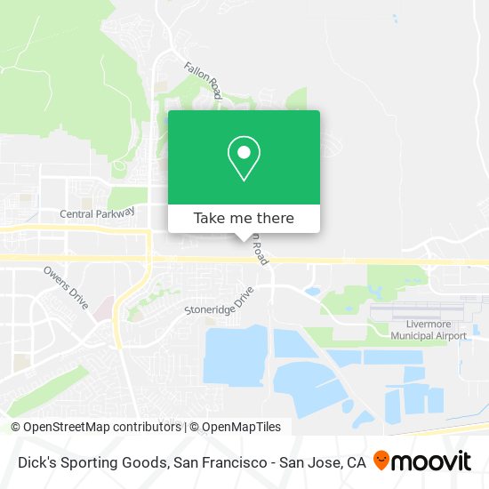 Dick's Sporting Goods map