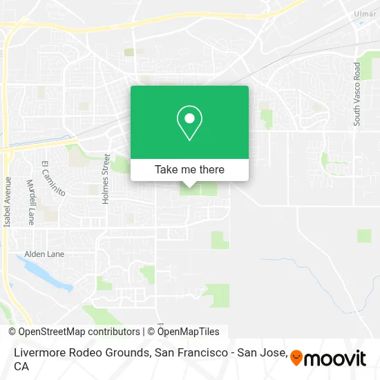 Livermore Rodeo Grounds map
