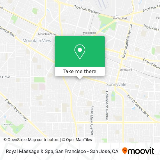 Royal Massage & Spa map