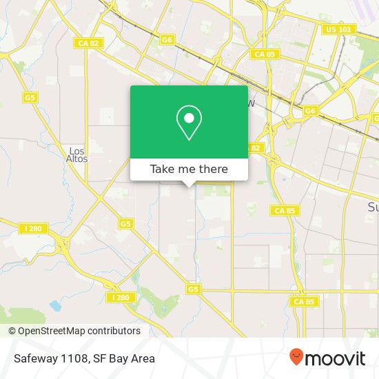 Mapa de Safeway 1108