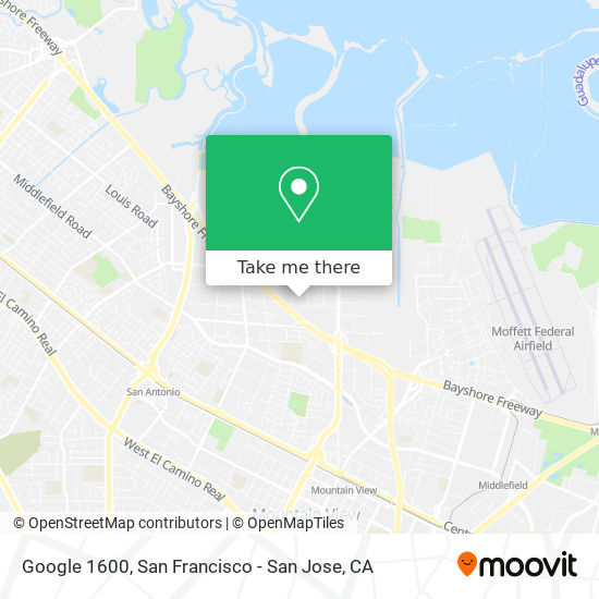 Google 1600 map