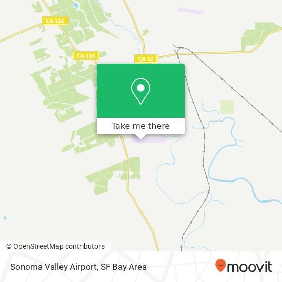 Sonoma Valley Airport map