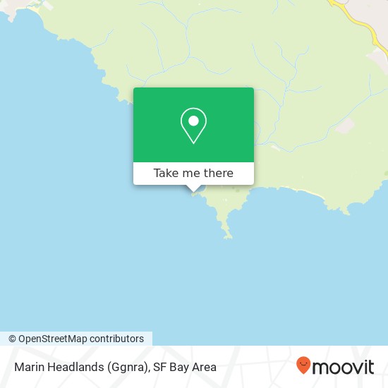 Mapa de Marin Headlands (Ggnra)