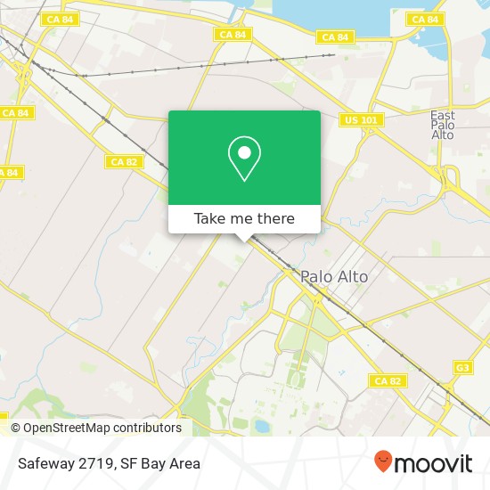 Safeway 2719 map