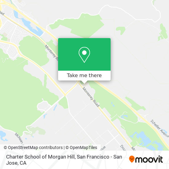 Mapa de Charter School of Morgan Hill