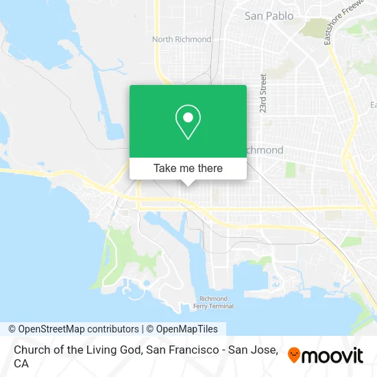 Mapa de Church of the Living God