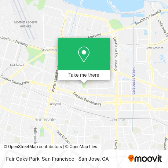 Fair Oaks Park map
