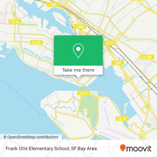 Mapa de Frank Otis Elementary School