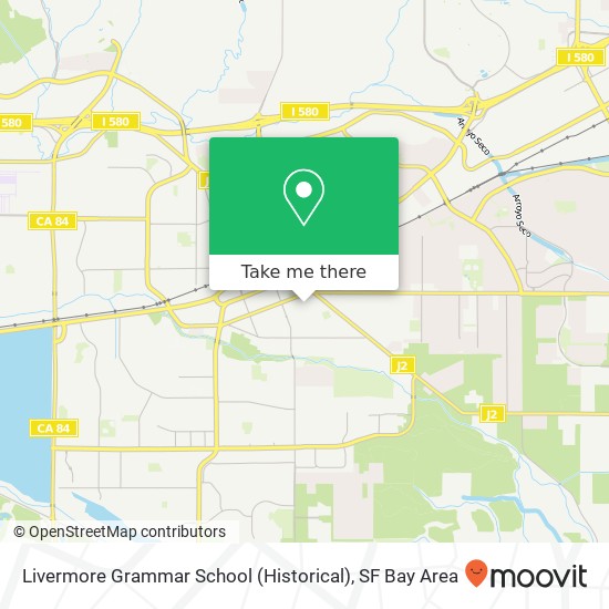 Mapa de Livermore Grammar School (Historical)