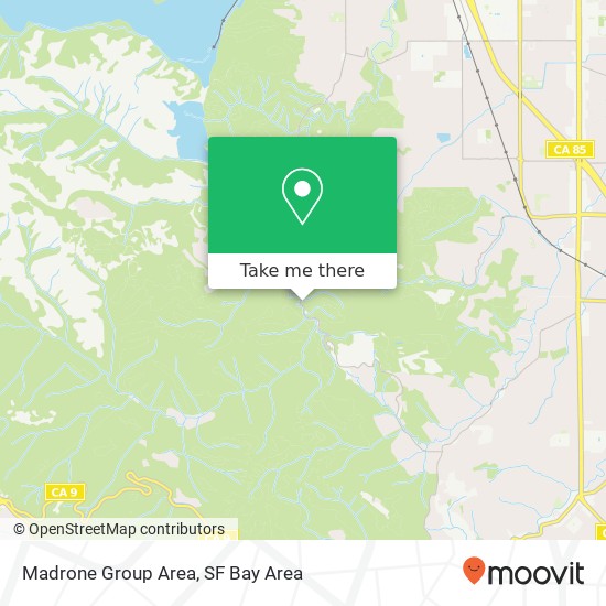 Madrone Group Area map