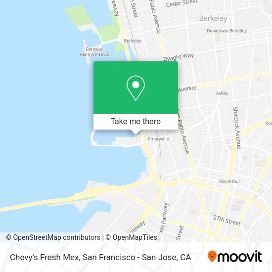 Mapa de Chevy's Fresh Mex