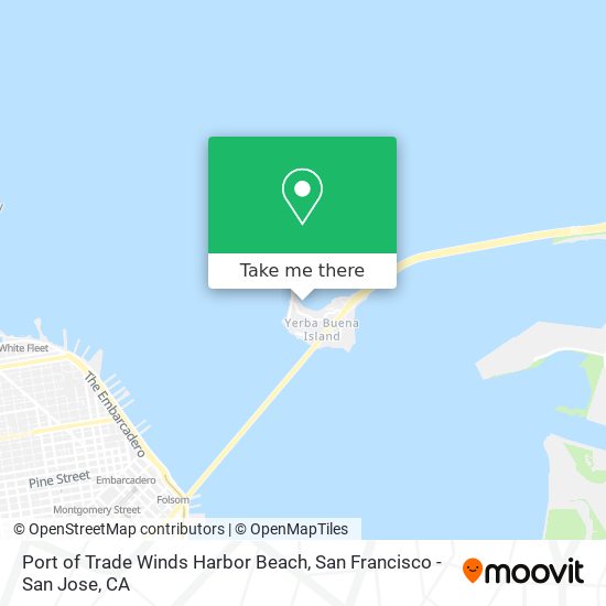 Port of Trade Winds Harbor Beach map