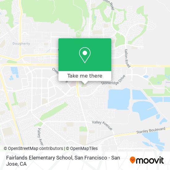 Fairlands Elementary School map